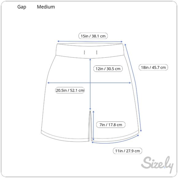 Gap Men's Brown Sugar Pull-On Shorts Medium NWT $39.95 - Picture 5 of 5